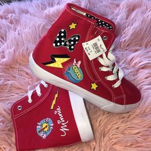 Mini Mouse High Top Shoes - Youth size 5